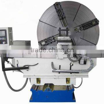 CNC large size floor type face lathe