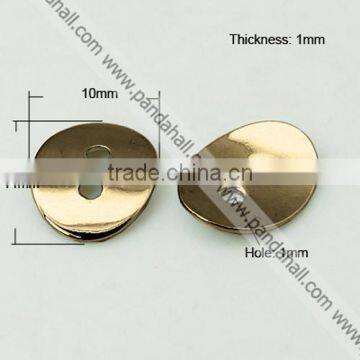 Brass Metal Buttons for Coin Purse/Bag Clasps(KK-G080-AB-NF)