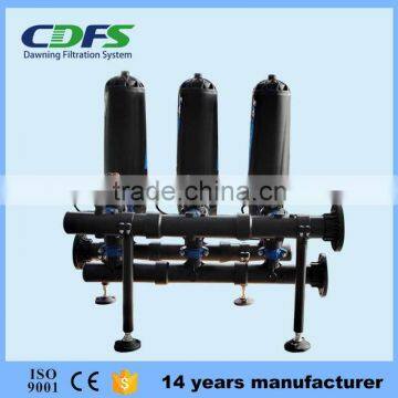 Automatic backwashing plastic disc filters as prefiter of seawater desalination