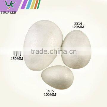 Plain White Colour Polystyrene Egg