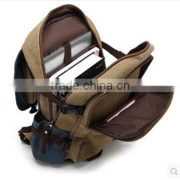 China Factory Price Backpack High Quality Canvas Backpack Waterproof Backpack photo-4