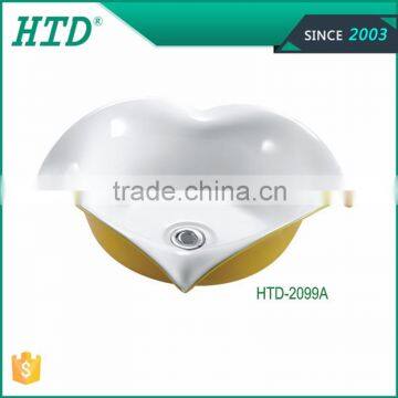 HTD-2099A Sanitary ware ceramic wash hand basin