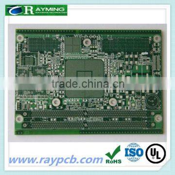 Half-hole 6- layer ENIG Gold-finger thick copper pcb