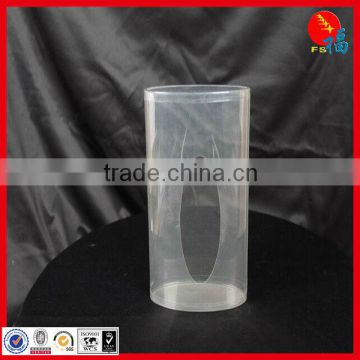 cylinder shape clear pvc packaging