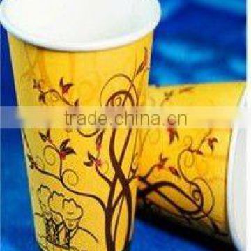 Eco-friendly single wall PLA paper cup