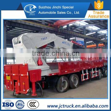 100% Original Top quality four axles High altitude lorry crane Selling price