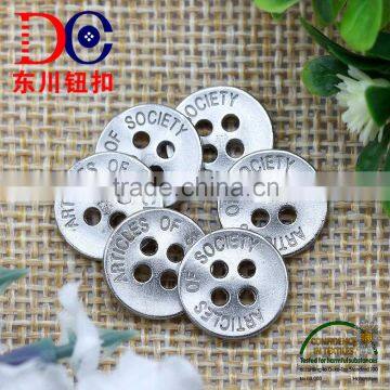 High Quality Four Holes Custom Logo Sew Button for Shirt photo-2