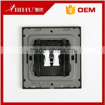 BIHU Brand New Design Telephone Data Wall Socket Rj45 Rj11 Oulet