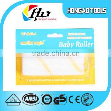 Baby mini rotary roller brush paint yellow stripe paint roller