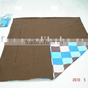 polar fleece picnic rug with bag