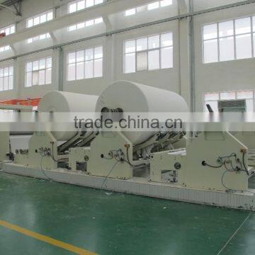 Slitter & Rewinder for processing jumbo paper roll