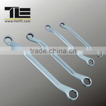 US Type Sandblasting Finish Double Ring Offset Wrench(45 degree)