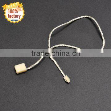 clothing string seal/tag with lock