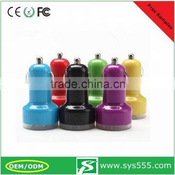 Wholesale fast charging dual mini car mobile charger