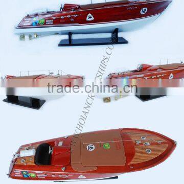 SUPER RIVA ZOOM SPEED BOAT, UNIQUE DECORATION - HANDICRAFT PRODUCT