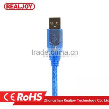 5m Dongguan Hi-speed a Male to a Female Transparent Extension Usb Cable photo-6