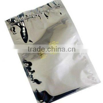 Laminated material esd shielding zipper bag