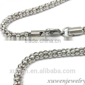 China factory custom different sizes stainless steel jewelry chain