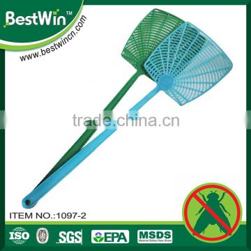 BSTW professional pest control factory disposable bright coloured plastic fly swatter