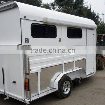 new brand three horse angle load float