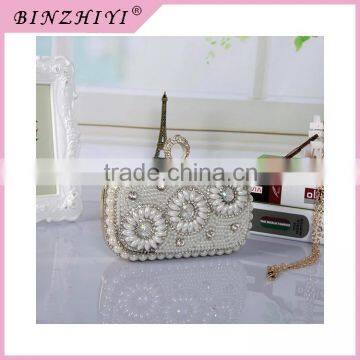 Beautiful clear acrylic women clutch bags hard cases