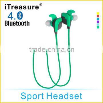 iTreasure stereo wireless bluetooth Headset earphone for sport