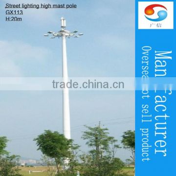 high mast lighting pole lamp post road light steel poles