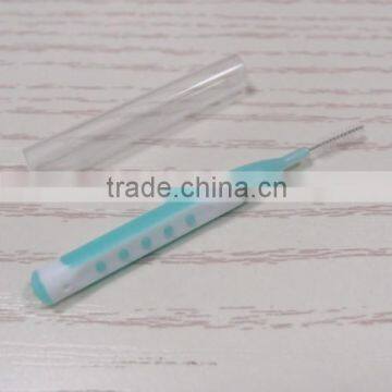 Rubber Handle Interdental Brush for Teeth Braces Cleaning photo-3