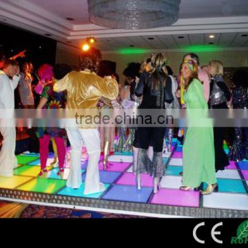 portable p15.6 full color led dance floor