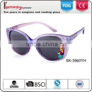 Good Quality Kids Sunglasses Large Frame Kids Sunglass Plastic Frame