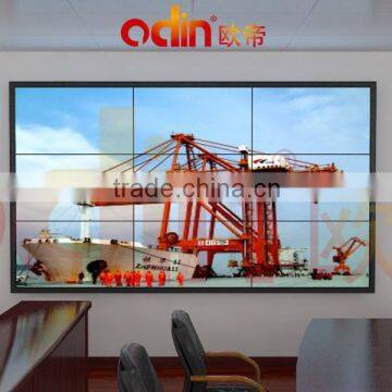 3X3 55'' DID lcd video wall big screen led backlight HDMI port with embedded splicing processor