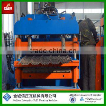 supply aluminum sheet automatic double layer roll forming machine