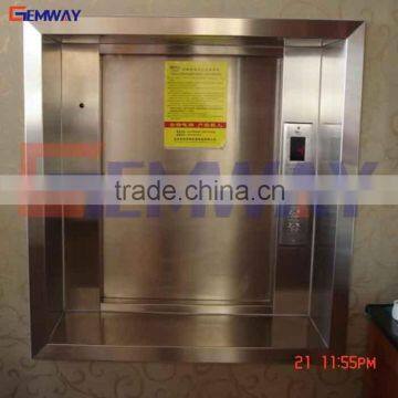 Good stability hydraulic dumbwaiter elevator lift for sale