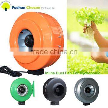 OEM hydroponic grow tent backward circular duct fan