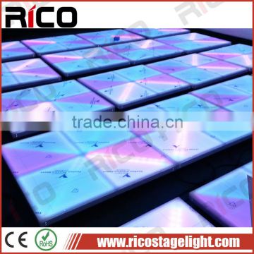 dj party 100cm*100cm 720pcs acrylic colorful led dance floor