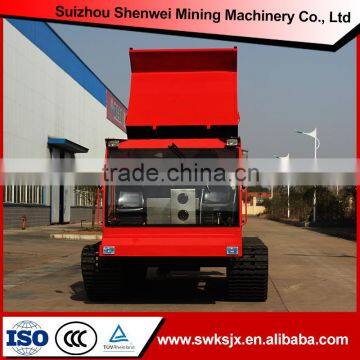 high quality rubber track crawler transporter used for palm