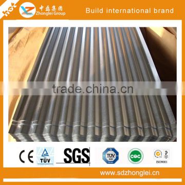 corrugated cardboard sheets zinc coated