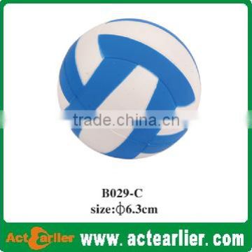 60-80mm pu foam soccer sportsstress ball