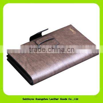 16233 China Supplier Nice Design Brown Leather Custom Passport Holder photo-2