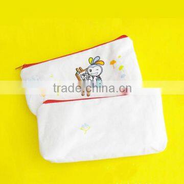 Canvas Zipper Pencil Bags