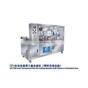 semi-automatic perfume film 3D packing machine