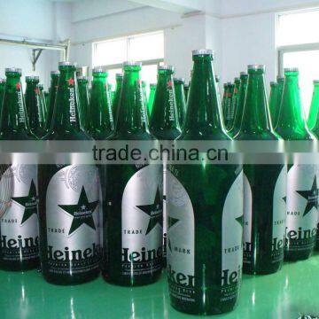 PVC wine drink bottle for promotion, inflatable giant advertising bottle