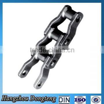 Heavy Duty Offset Sidebar Roller Chain cranked-link transmission chains welded steel chains