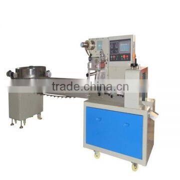 high speed round shape biscuit sandwiching and wrapping line