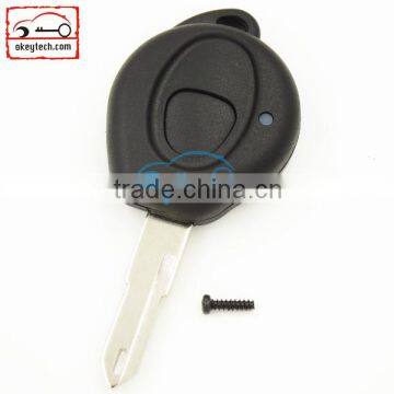 Good Price peuguot key shell for 206 blank 2 button no logo Car Key for peugeot romote key shell