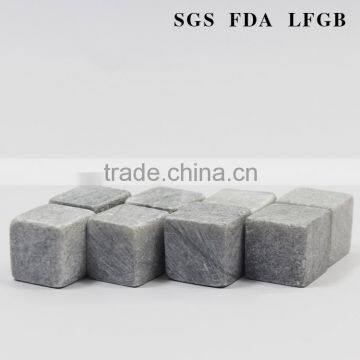 Reusable Ice Cube Black Dice Ice Cube Whiskey Stones photo-3