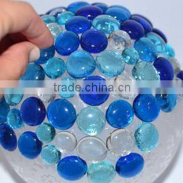 Good Quality Colorful Glass Gems Flat Back Stone photo-4