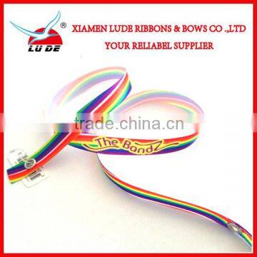 Hotsale Printed Grosgrain Ribbon Bracelet