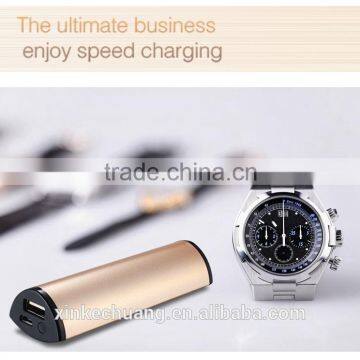 Light Weight Triangle Golden Power Bank for Promotional Gift photo-5