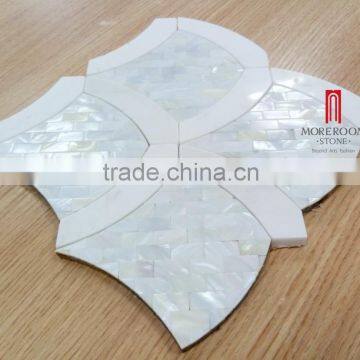 Stone Mosaic natural compound marble tile decorating